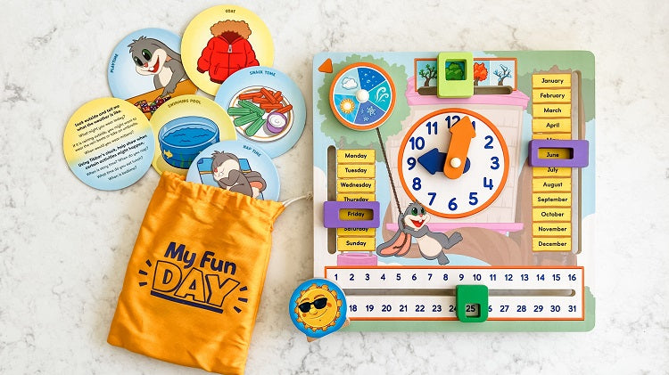 My Fun Day preschool learning tool is a NAPPA award winner