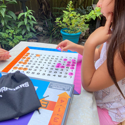 Expanders by SimplyFun is a fun math game that focuses on addition and planning for ages 7 and up