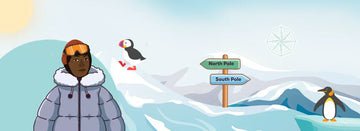 Cartoon image of Barbara Hillary- Black History Month blog banner.