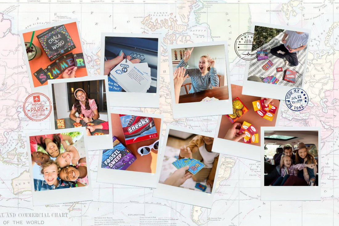 Photo of the best portable games and family travel games.