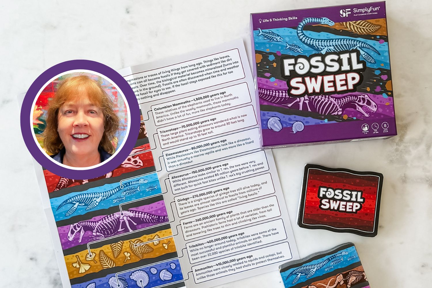 Meet Fossil Sweep Game Designer, Joyce Johnson! – SimplyFun