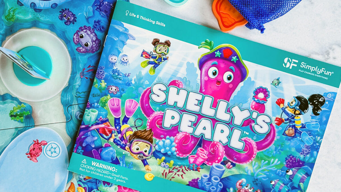 Early childhood education game - Shelly's Pearl by SimplyFun