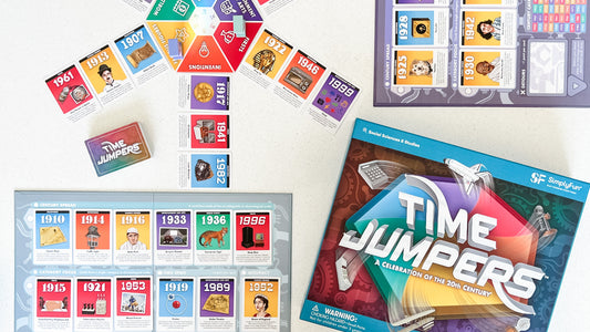 Time Jumpers by SimplyFun lets you learn about some of the greatest achievements, discoveries, and events of the 20th century.