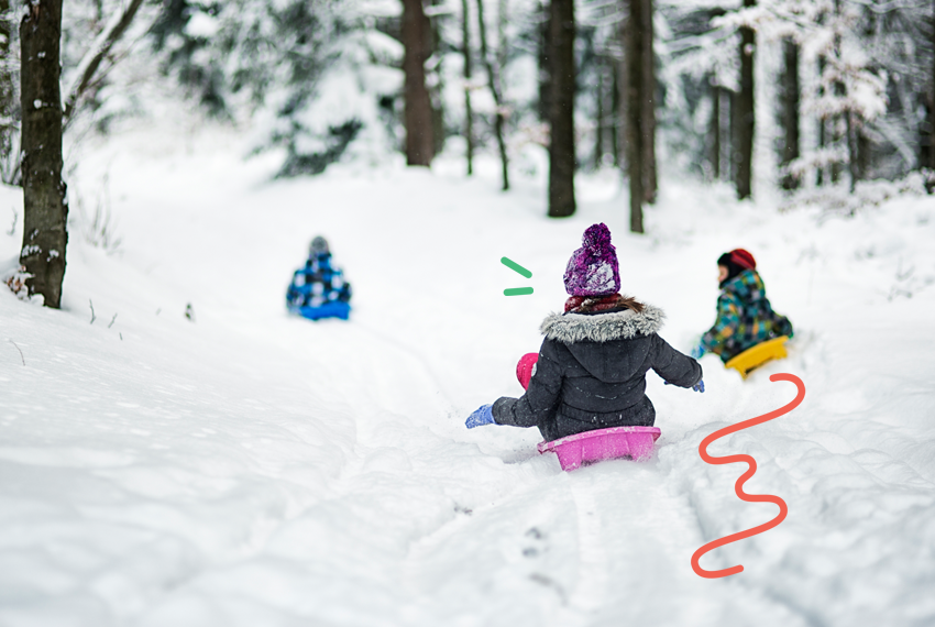 Why children should play outside during winter