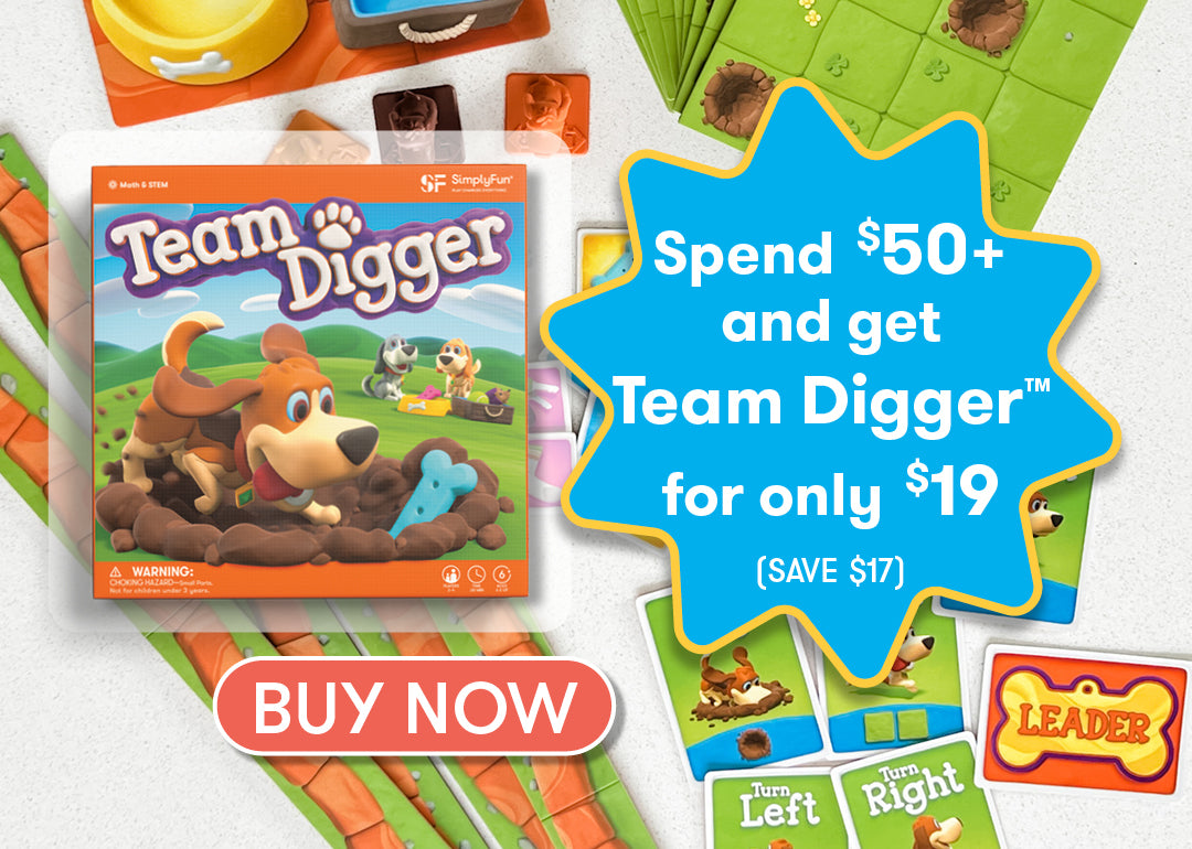 Spend $50+ and get Team Digger for only $19