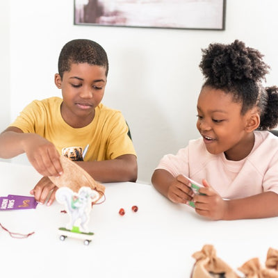 Acorn Paws educational board game by SimplyFun for kids aged 7 and up