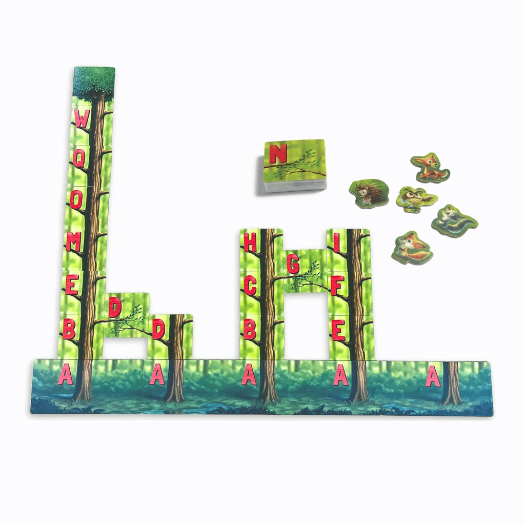 Alphabet Woods educational board game by SimplyFun for kids aged 5 and up-SimplyFun