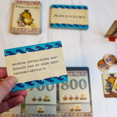 Ancient Finds math board game by SimplyFun for ages 8 and up