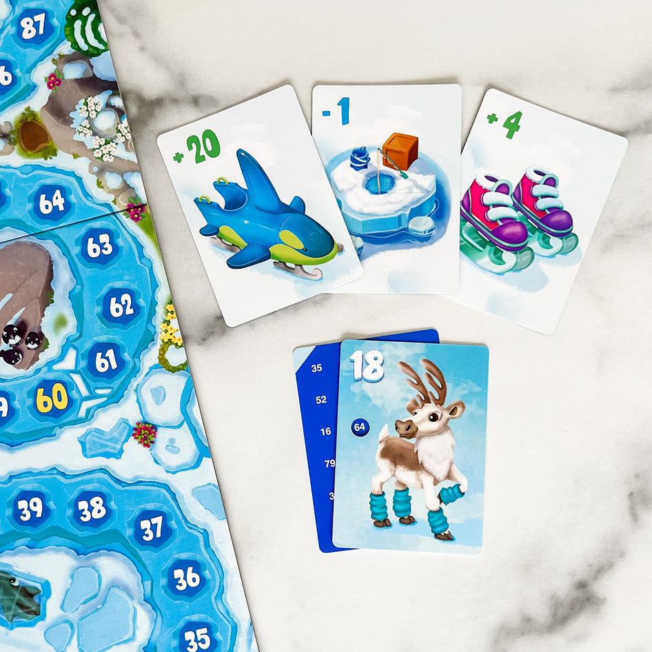 Arctic Riders math game by SimplyFun