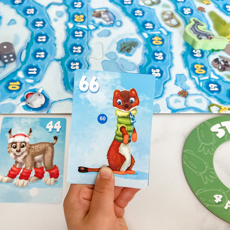 Arctic Riders math game by SimplyFun