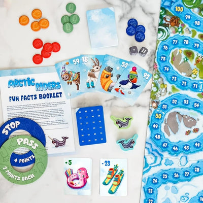 Arctic Riders math game by SimplyFun
