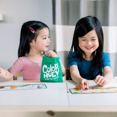 Color Huey & the Four Seasons by SimplyFun is a color and early reading game for ages 3 and up