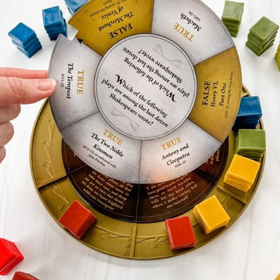 Do You Know Shakespeare by SimplyFun is a shakespeare trivia game for ages 12 and up