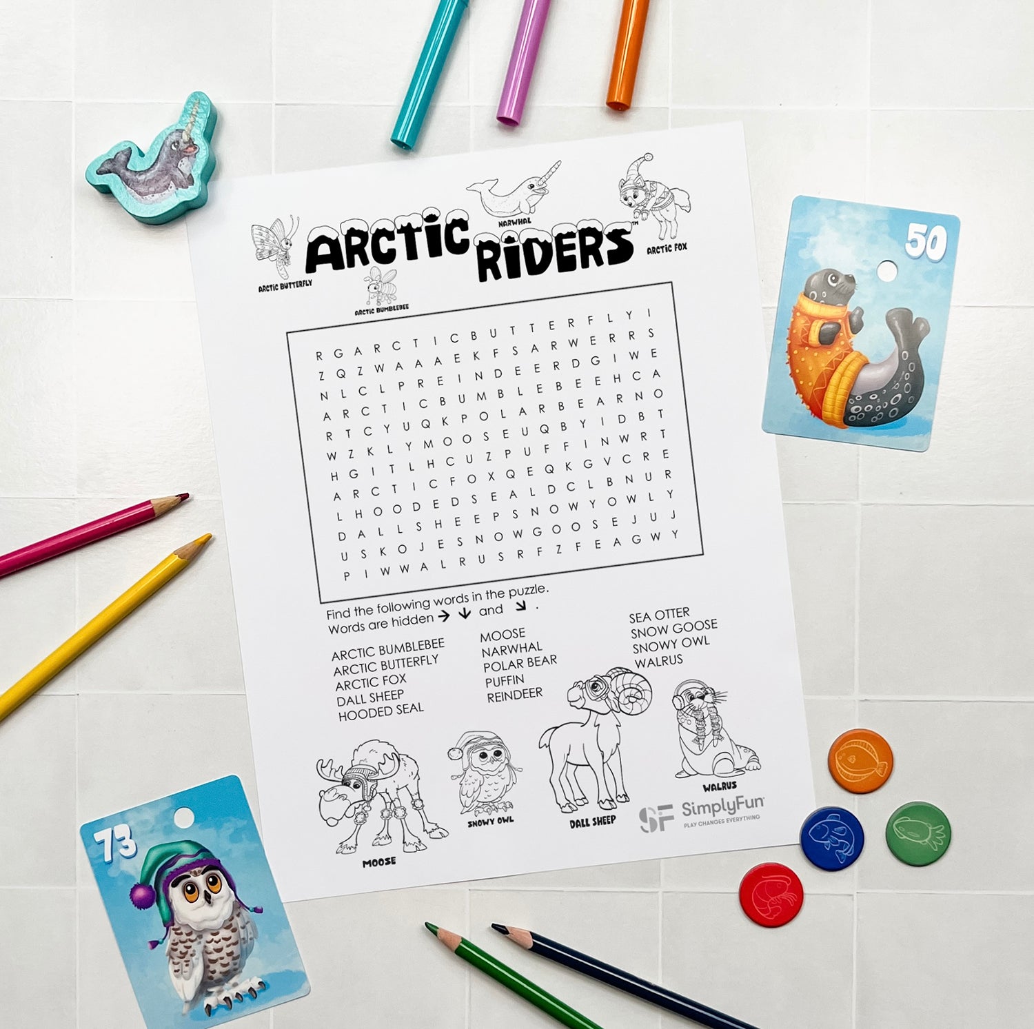 Free downloadable activities for kids by SimplyFun
