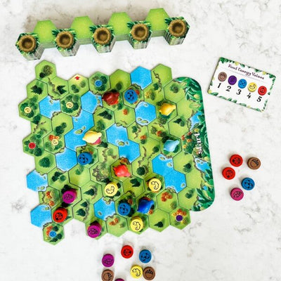 Eat and Tweat by SimplyFun is a fun resource management game for ages 8 and up featuring cute birds and bugs.