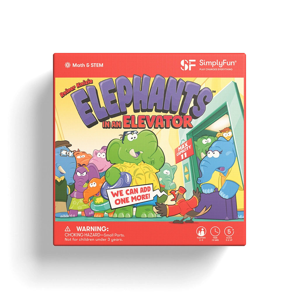Elephants in an Elevator Box Image-SimplyFun