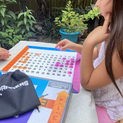 Expanders by SimplyFun is a fun math game that focuses on addition and planning for ages 7 and up