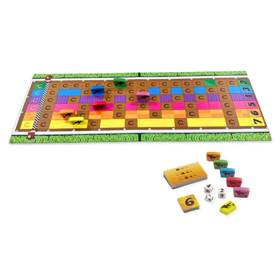 Front Runner by SimplyFun is a math game focusing on algebra and factors for ages 8 and up.