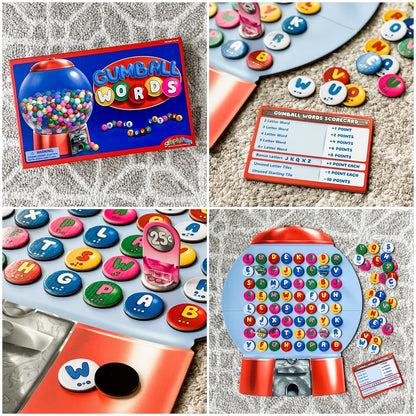 Gumball Words: Spelling Board Game