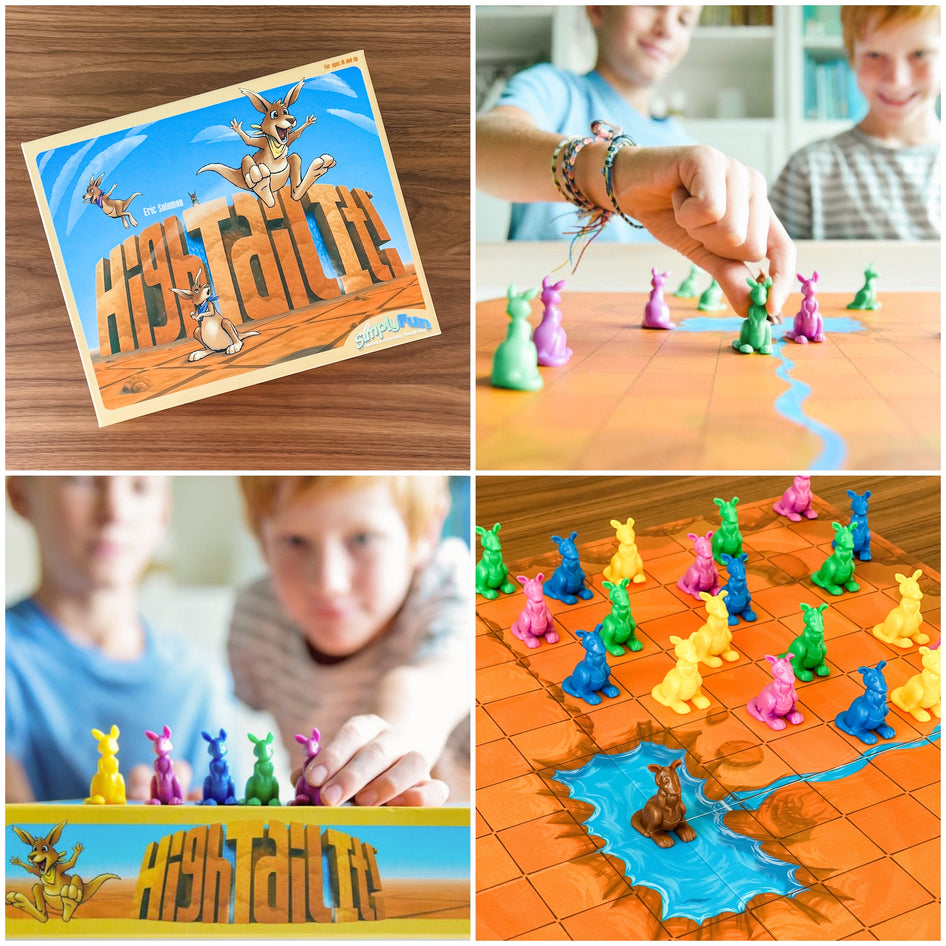 Strategy Starter Game Set from SimplyFun, including Triage, Chess on the Loose, and High Tail It!