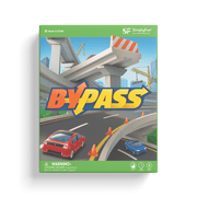 ByPass by SimplyFun, a fun family board game where players place tiles to build routes and bypasses.