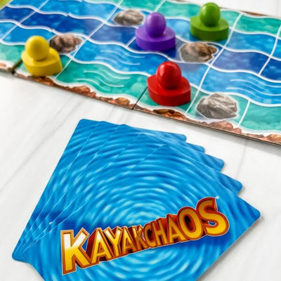 Kayak Chaos by SimplyFun is a planning and predicting game for ages 8 and up.