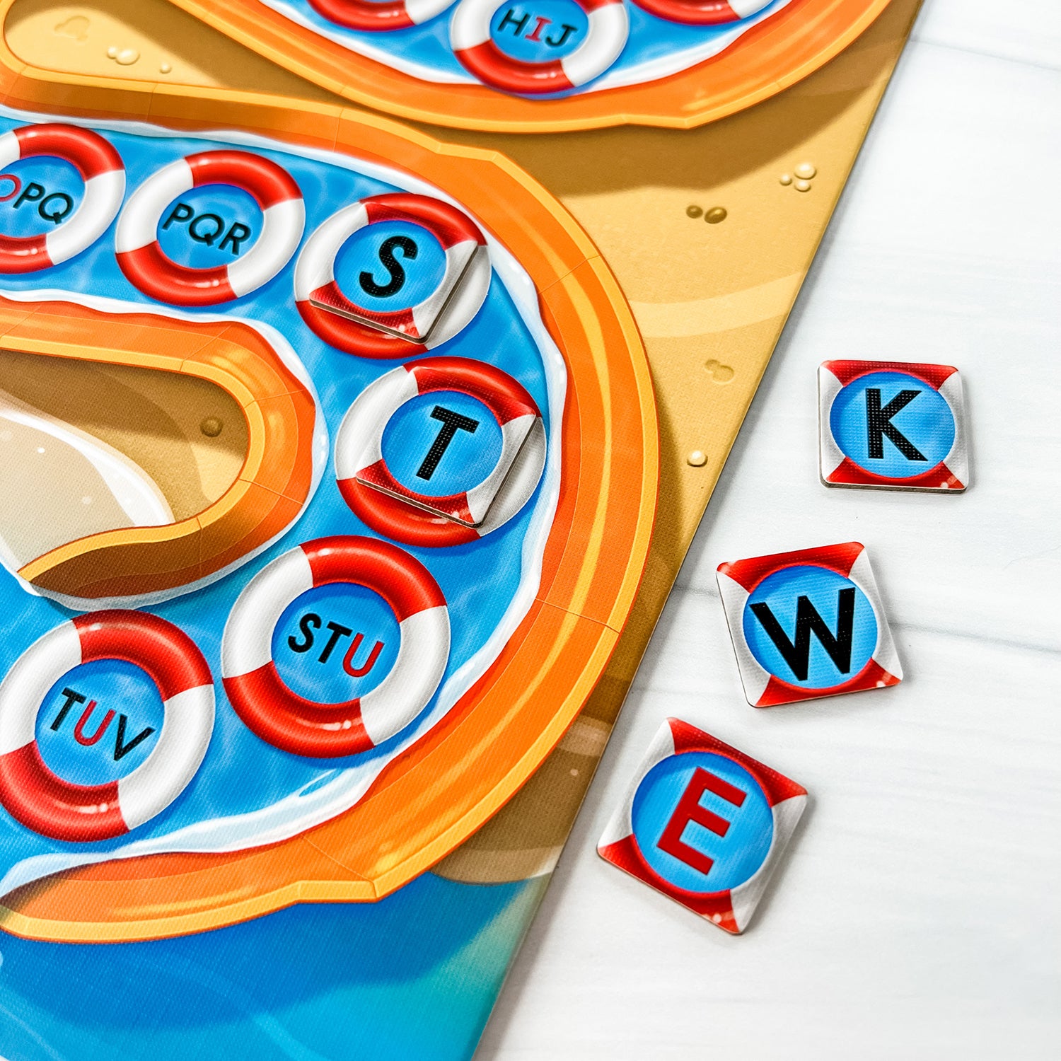 Letter Slide by SimplyFun is a fun spelling game that teaches vocabulary, consonants and vowels.