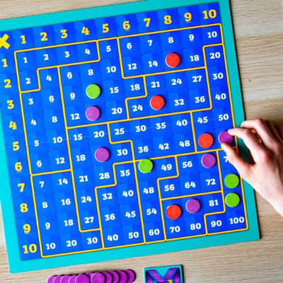 Math Medalist by SimplyFun is a fun math game to help kids aged 8 and up practice their multiplication and addition.