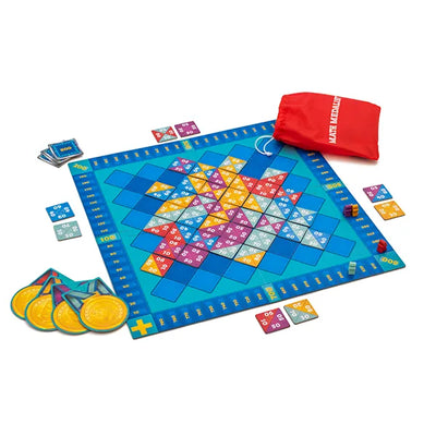 Math Medalist Board Game - Addition & Multiplication Game
