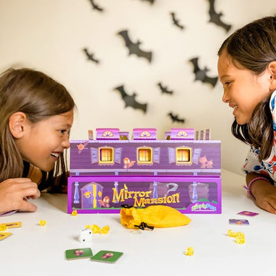 Mirror Mansion by SimplyFun is a fun geometry game and memory game using mirrors.