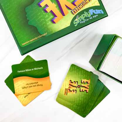 Eye to Eye by SimplyFun is a fun social game great for family game night. This expansion has 650 new questions!