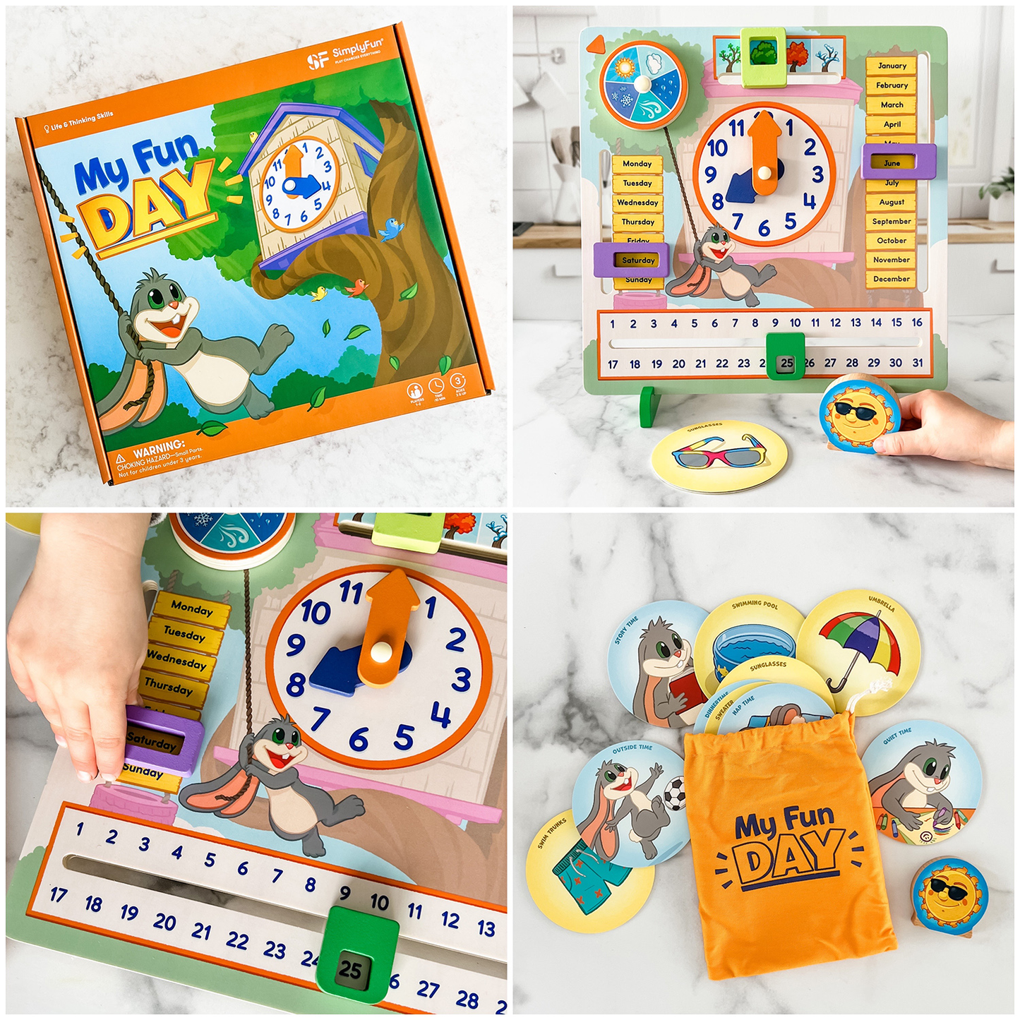 My Fun Set—early childhood learning activity set for toddlers aged 2+ from SimplyFun-SimplyFun