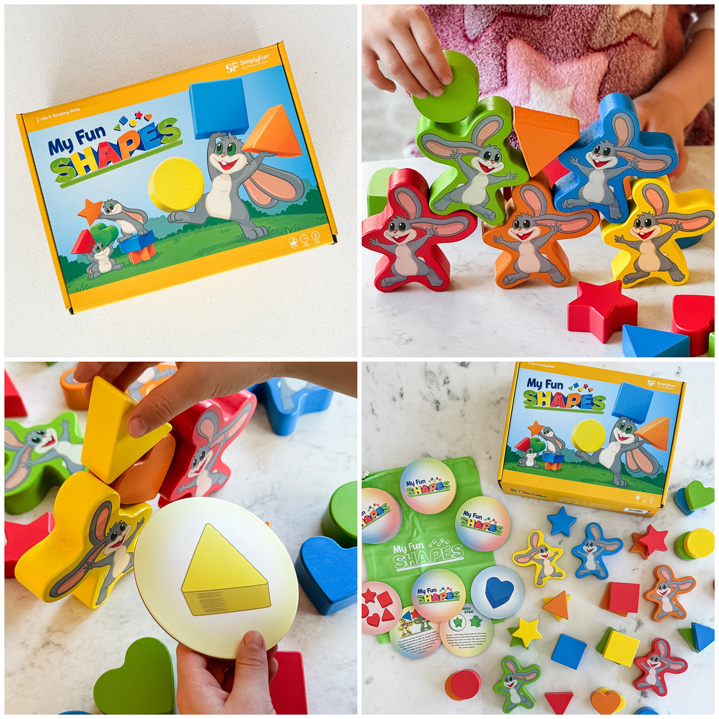 My Fun Set—early childhood learning activity set for toddlers aged 2+ from SimplyFun-SimplyFun