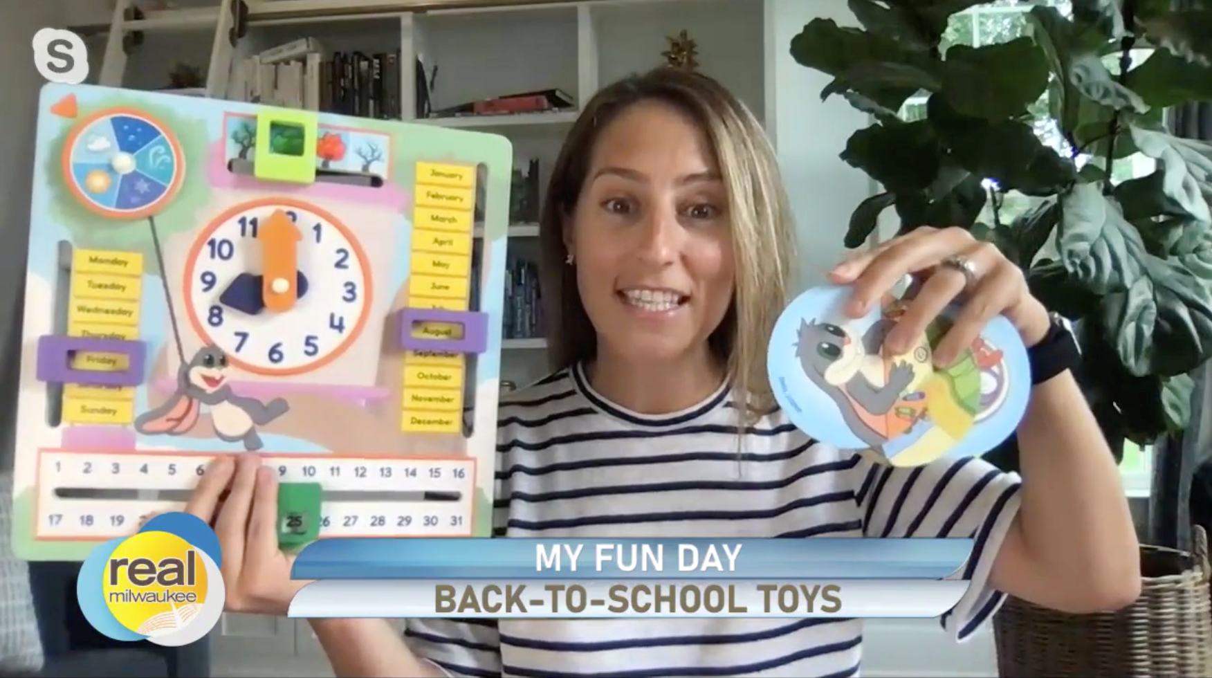 My Fun Day activity board is a great back-to-school learning tool