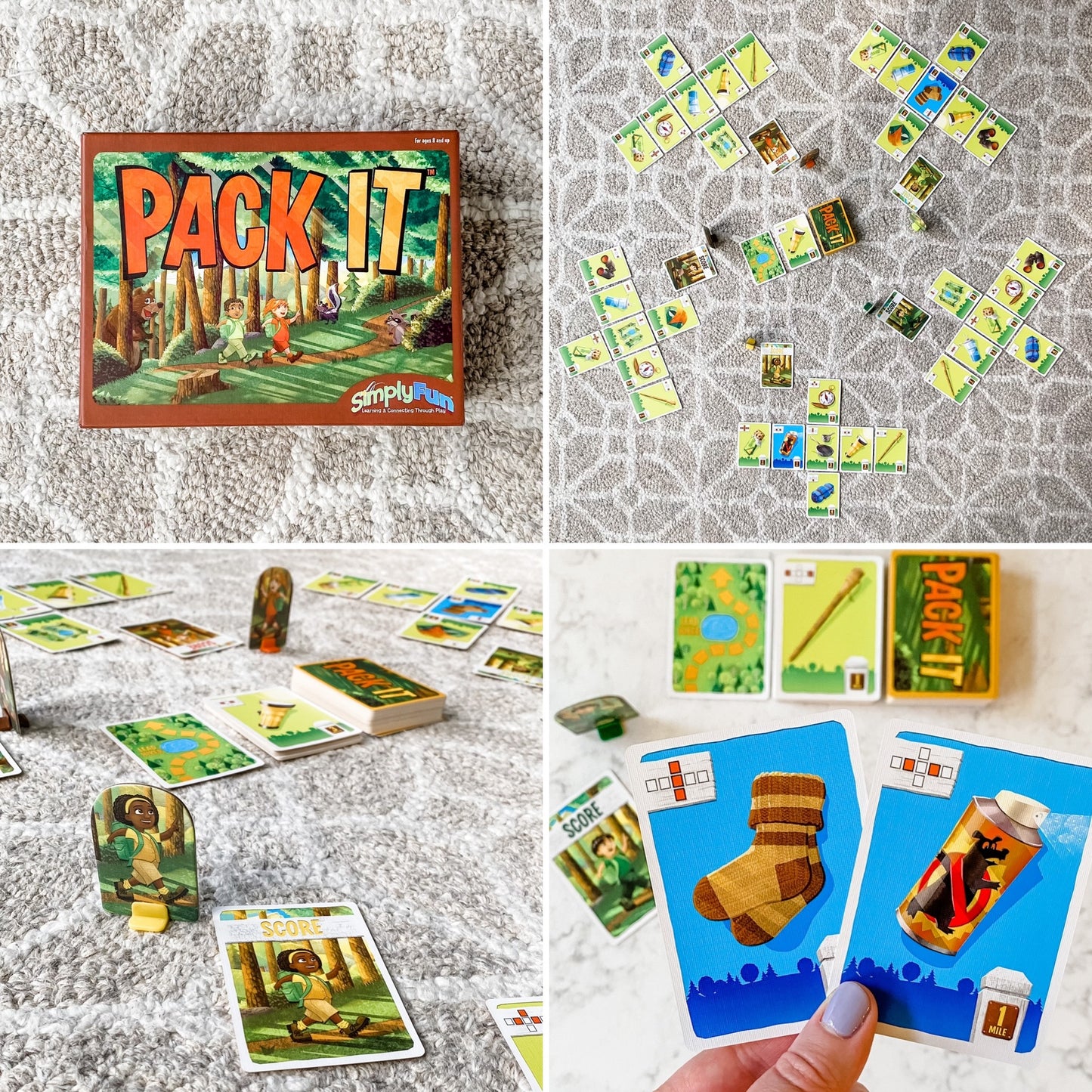 Pack It! strategy card game for ages 8+