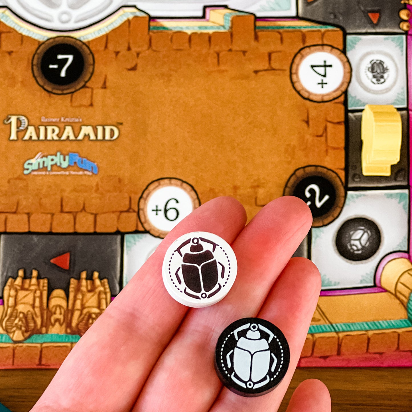 Pairamid by SimplyFun is a collaborative planning game for ages 8 and up.
