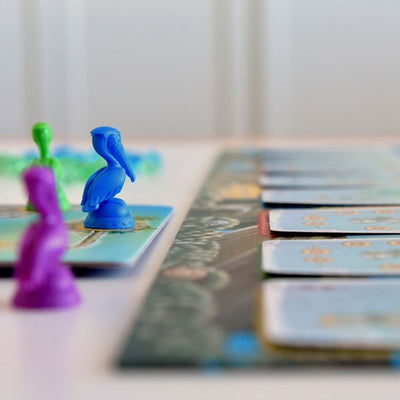 Pelican Cove by SimplyFun is a fun algebra game focusing on spatial reasoning and quick thinking for ages 8 and up.