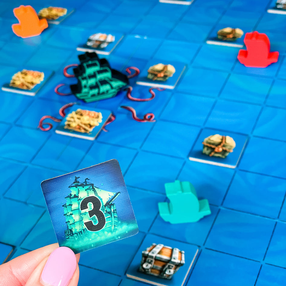 Phantom Seas by SimplyFun is a navigation game focusing on directional awareness and compass use.