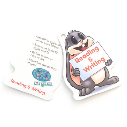 Tibbar’s Head Start Play and Grow Keyring by SimplyFun is full of school readiness identifiers across 9 key areas.