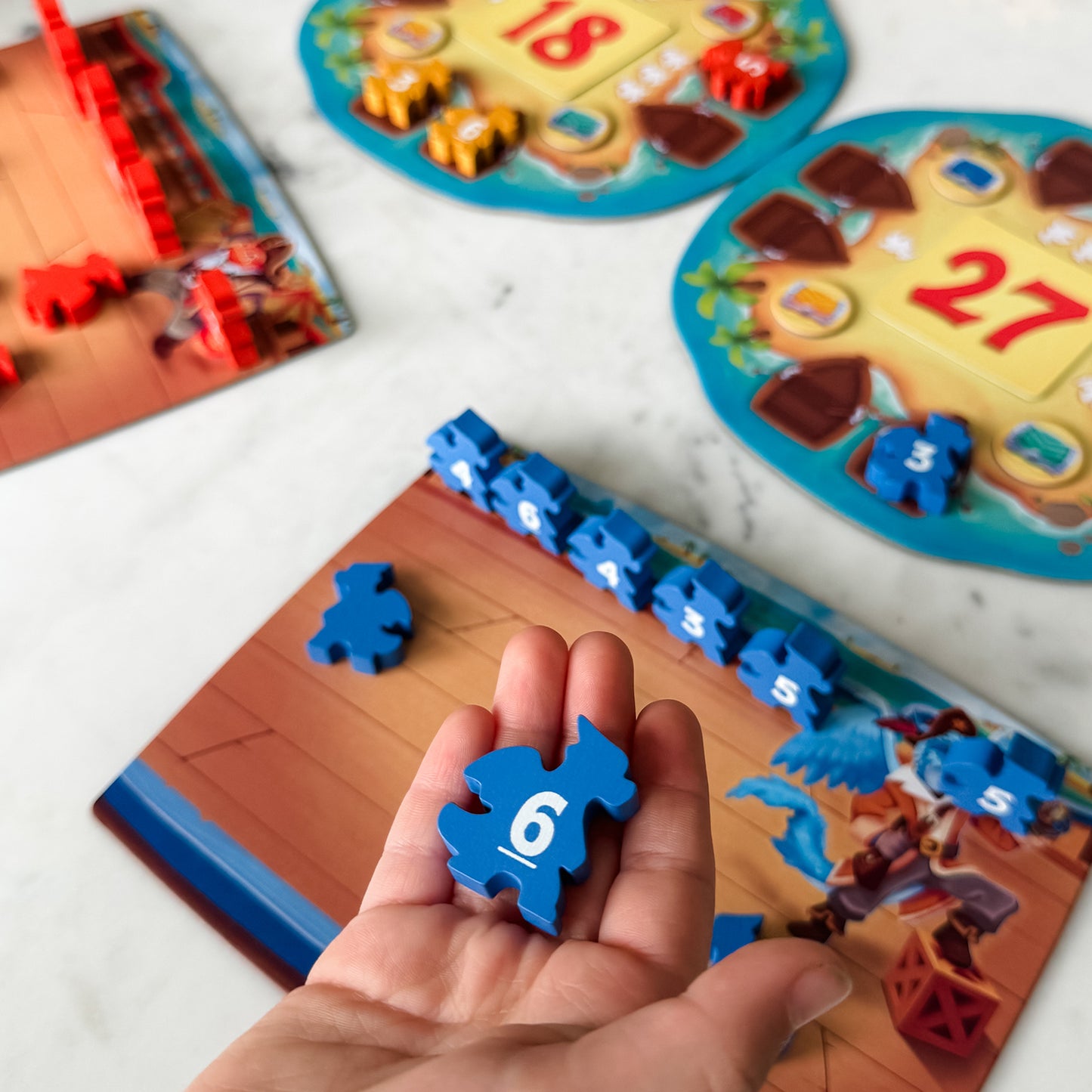 Plundering Times by SimplyFun—a fun, educational board game focusing on multiplication and addition skills.-SimplyFun