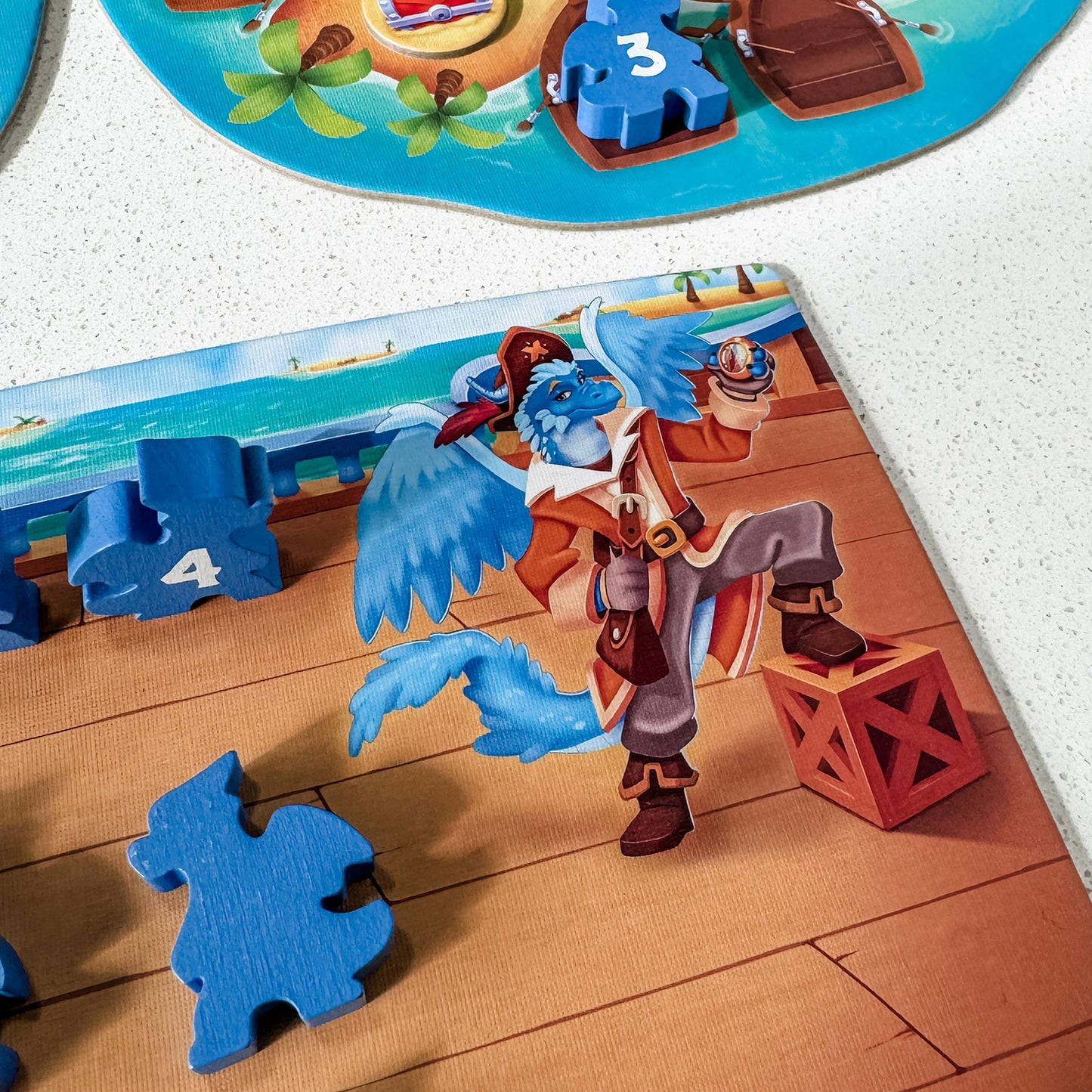 Plundering Times by SimplyFun—a fun, educational board game focusing on multiplication and addition skills.-SimplyFun