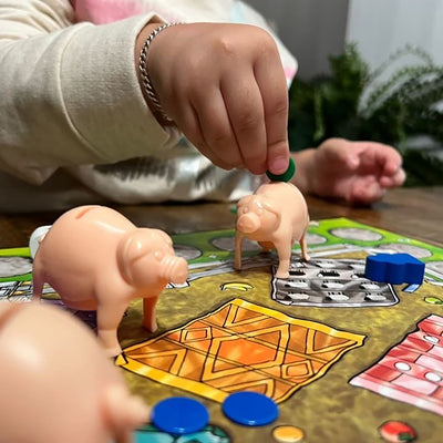 Pop Belly by SimplyFun is a fun math game focusing on counting, predicting, and probability for ages 4 and up.