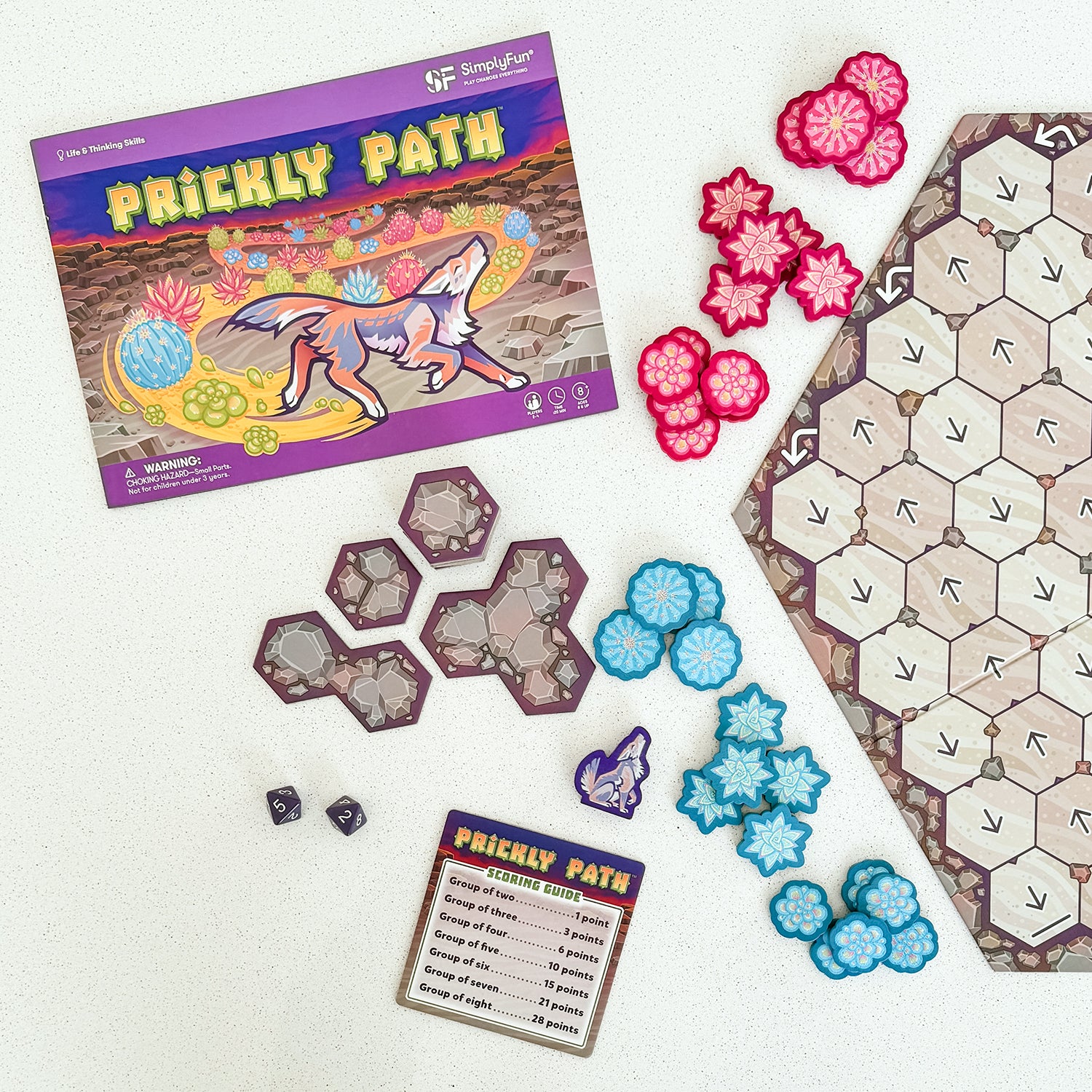 Prickly Path by SimplyFun is a strategy and decision making game for ages 8 and up.