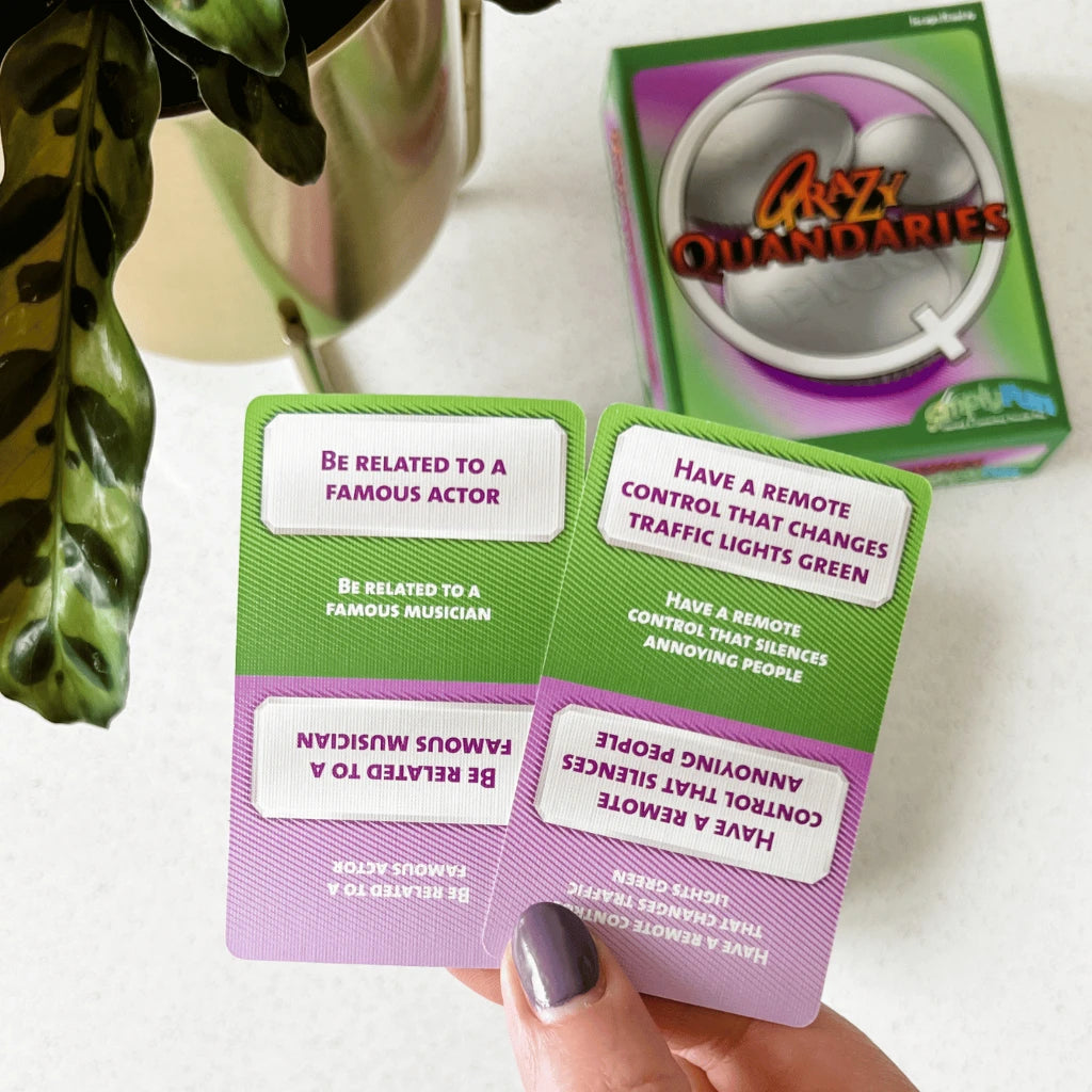 Qrazy Quandaries Icebreaker Game-SimplyFun