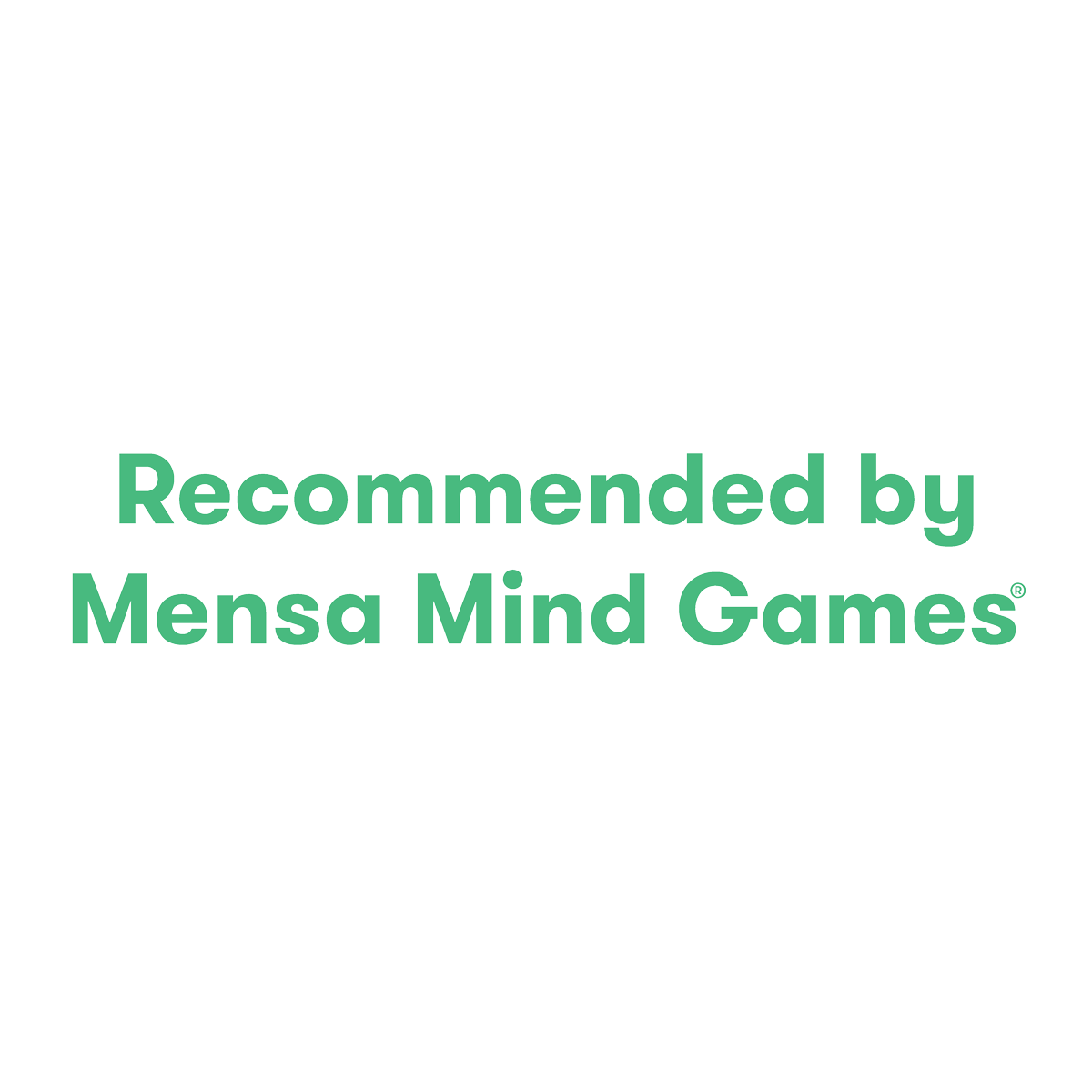 Recommended by Mensa award image-SimplyFun