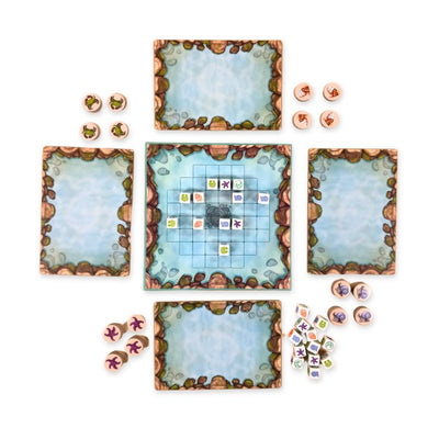 Rolling Tides by SimplyFun is an ocean-themed game focusing on decision making and spatial reasoning game for ages 8 and up.