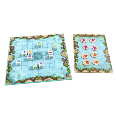 Rolling Tides by SimplyFun is an ocean-themed game focusing on decision making and spatial reasoning game for ages 8 and up.