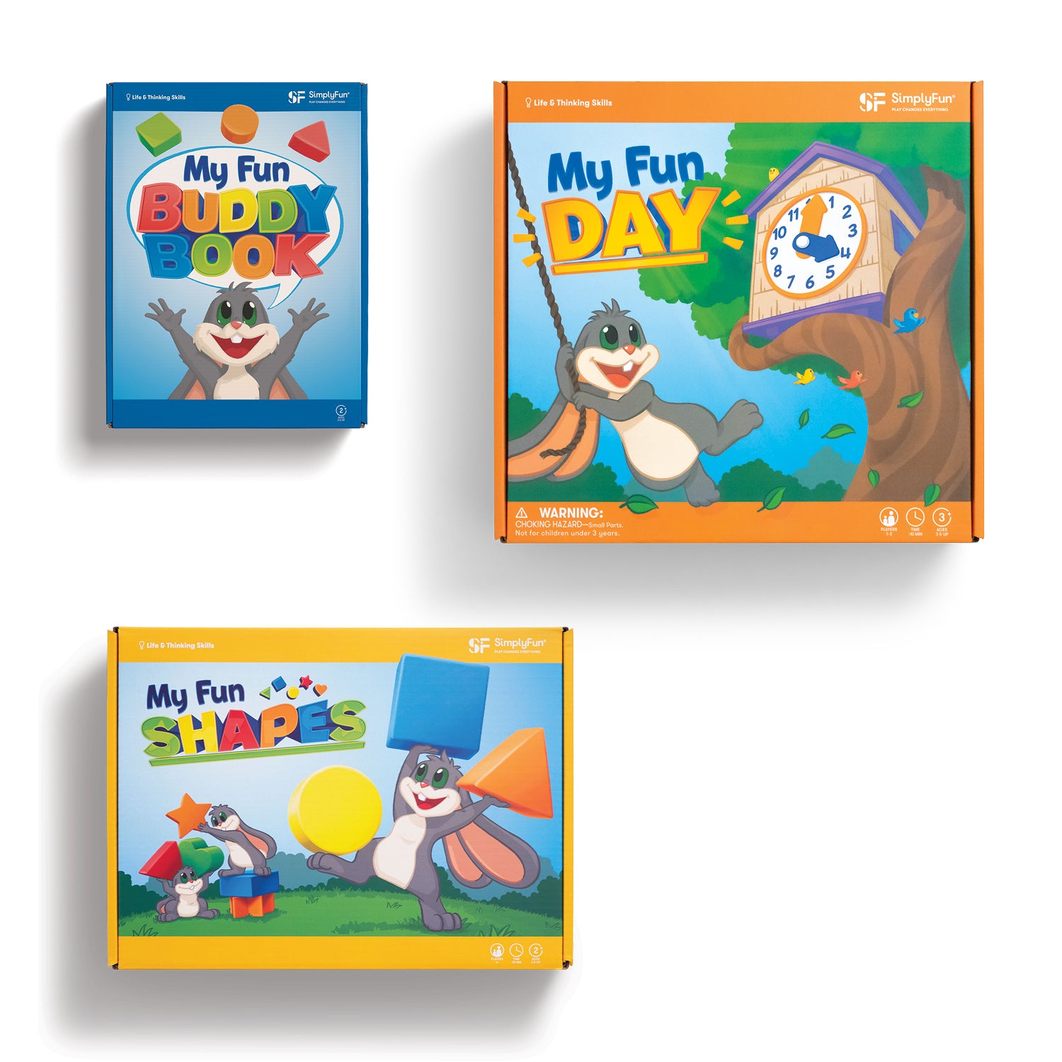 My Fun Set—early childhood learning activity set for toddlers aged 2+ from SimplyFun