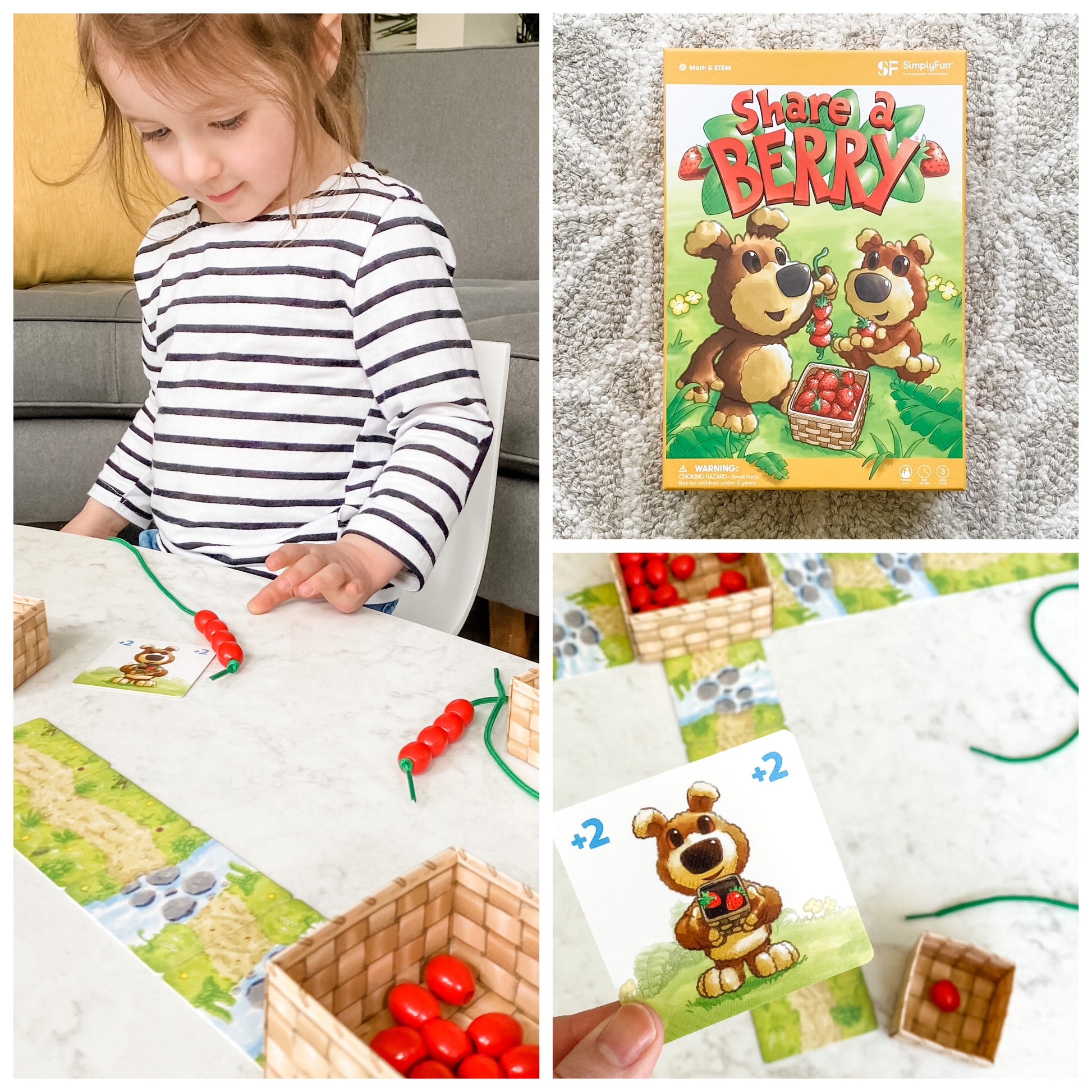 Share a Berry: Preschool Counting & Sharing Game