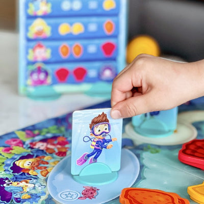 Shelly's Pearl by SimplyFun is an early trading game for ages 4 and up.